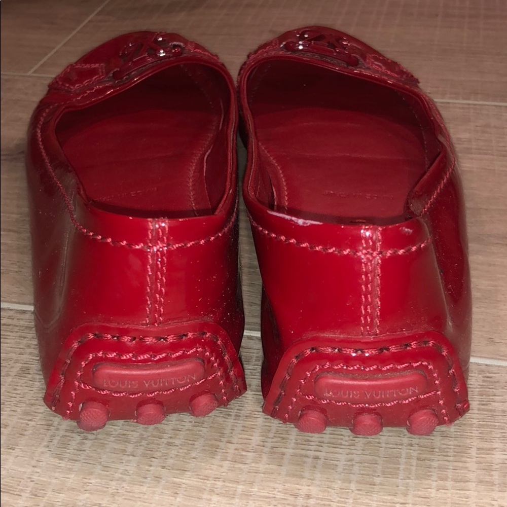 Louis Vuitton red flats!! - Picture 3 of 6